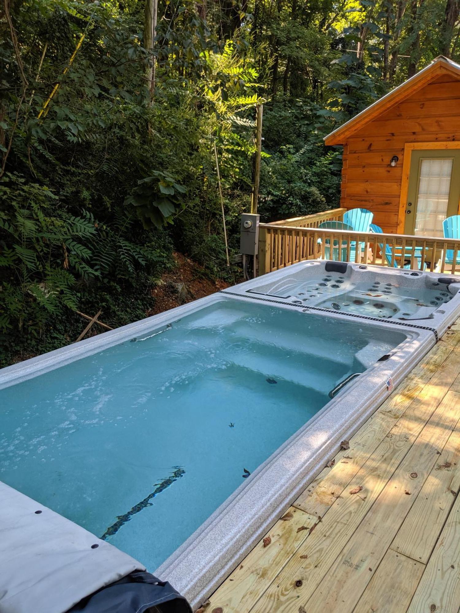 River Cabin Hot Tub & Swim Spa Near Downtown Chattanooga Exteriér fotografie