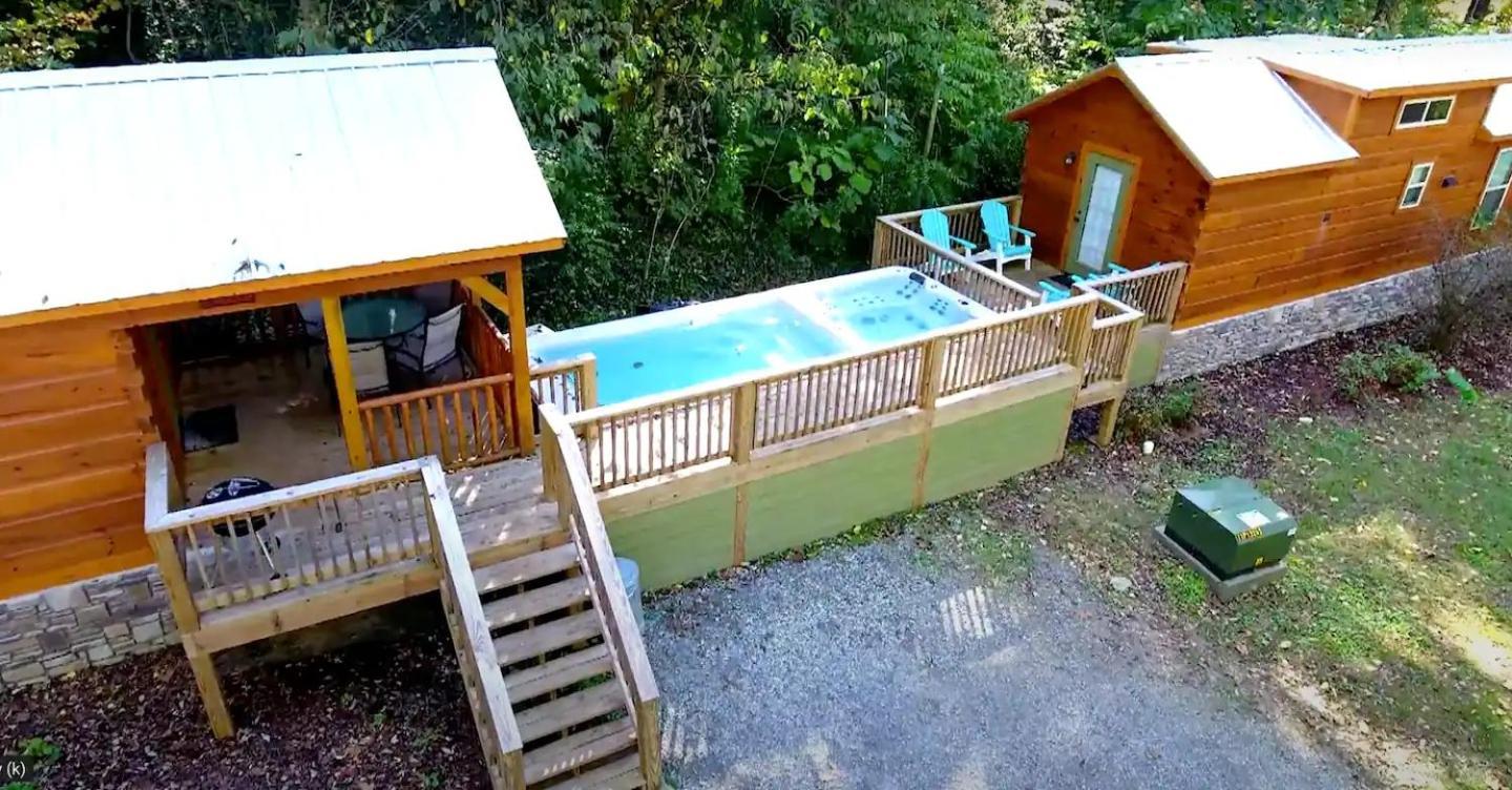 River Cabin Hot Tub & Swim Spa Near Downtown Chattanooga Exteriér fotografie